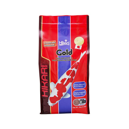 Hikari Gold Color Enhancing Koi Food - Medium Pellet